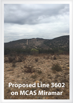 Propose Line 3602 on MCAS Miramar